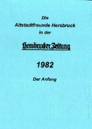 Die Altstadtfreunde Hersbruck in der Hersbrucker Zeitung
